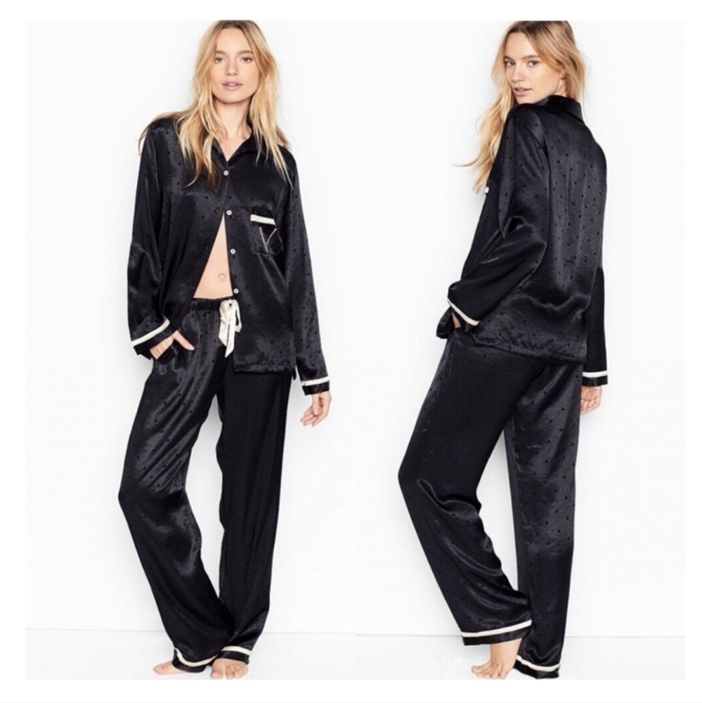 Victoria's Secret Satin Long Pajama Set